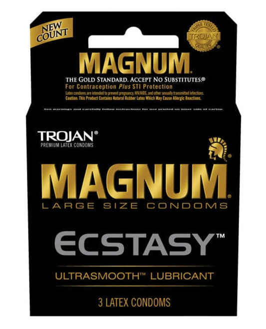 Trojan Magnum Ecstasy Condoms Trojan 500