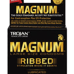 Trojan Magnum Ribbed Condoms Trojan