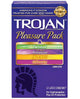 Trojan Pleasure Condoms - Asst. Box Of 12 Trojan