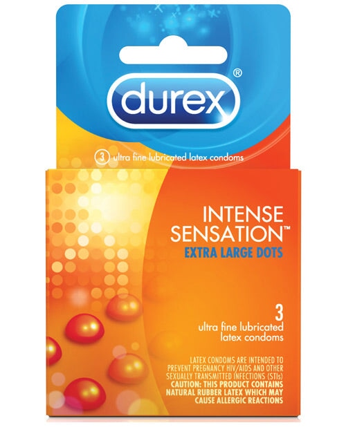 Durex Intense Sensation Condom - Box Of 3 Durex