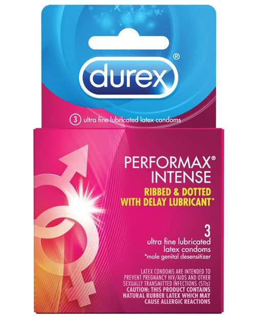 Durex Performance Intense Condom - Box Of 3 Durex