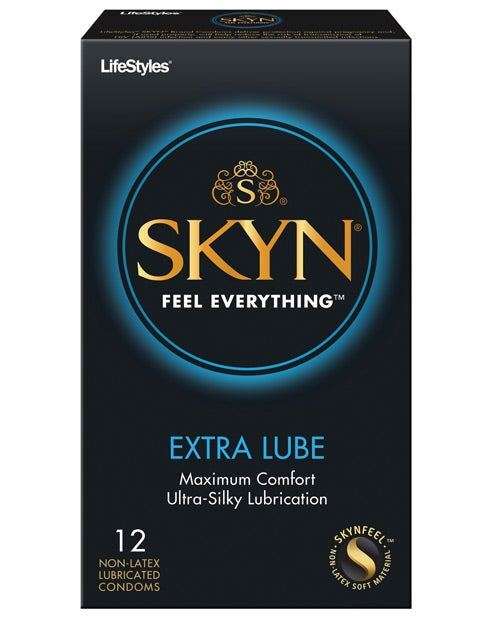 Lifestyles Skyn Extra Lubricated Condoms - Box Of 12 Lifestyles