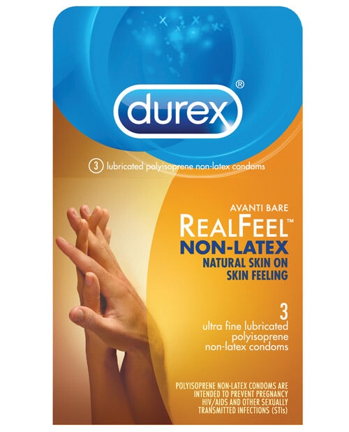 Durex Avanti Real Feel Non Latex Condoms - Pack Of 3 Durex