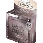 Caution Wear Iron Grip Snug Fit - Pack Of 3 Caution Wear