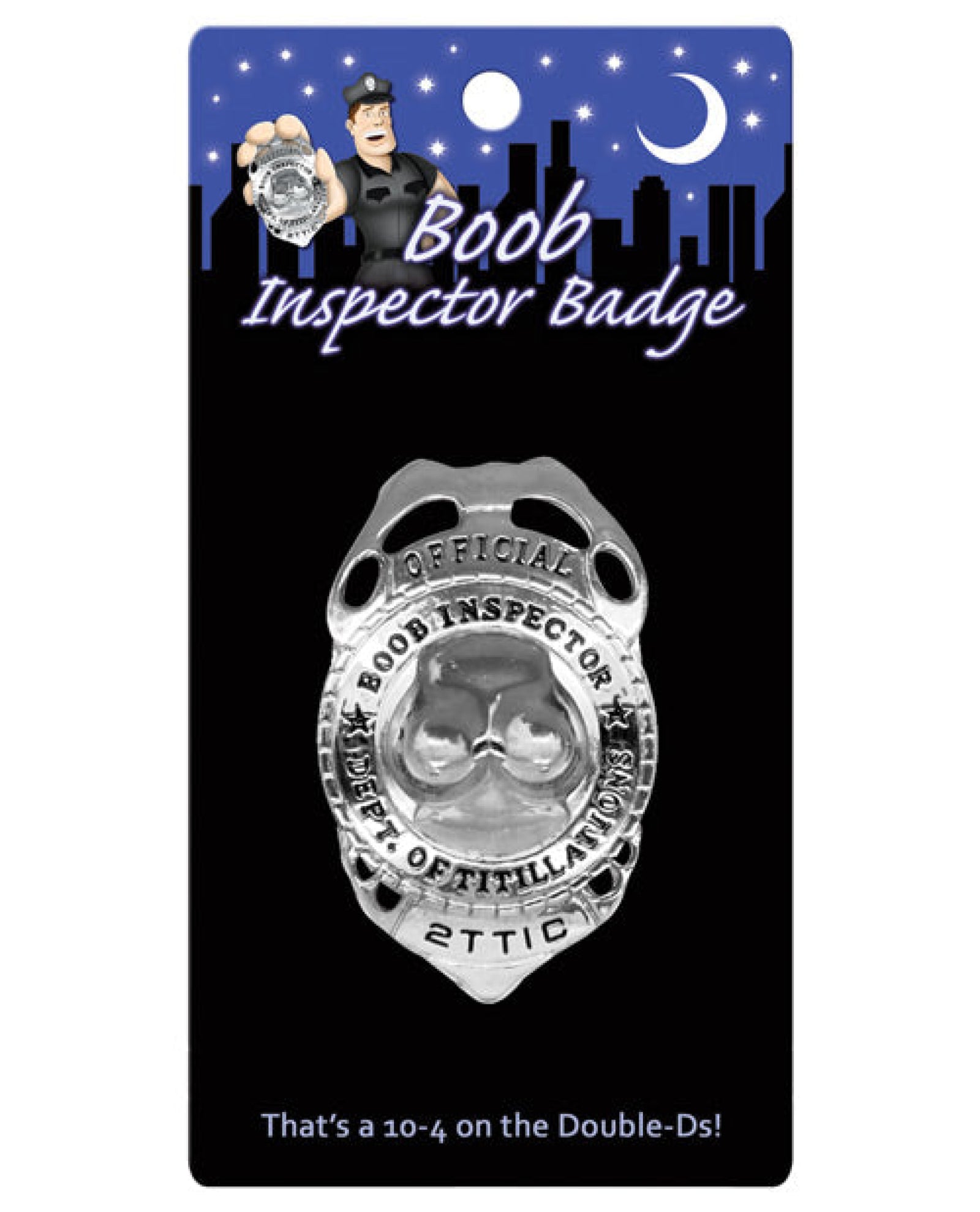 Boob Inspector Badge Kheper Games