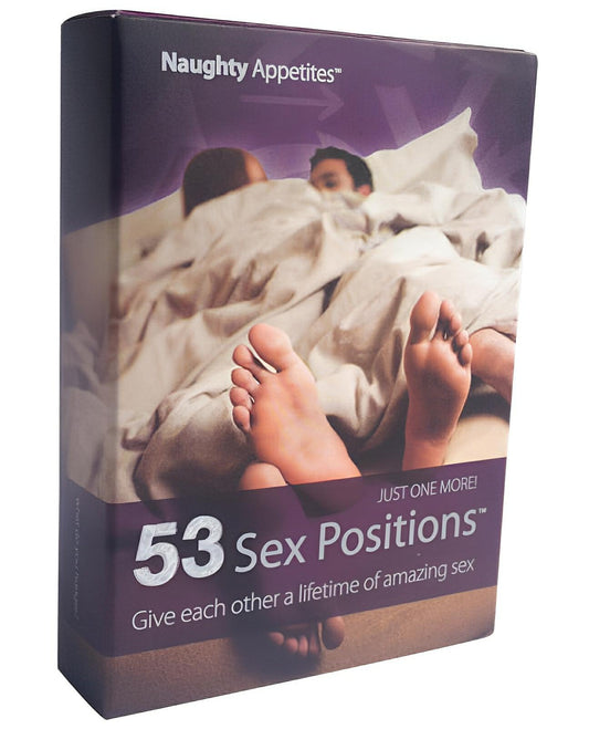 Naughty Appetites 53 Sex Positions Card Game Naughty Appetites