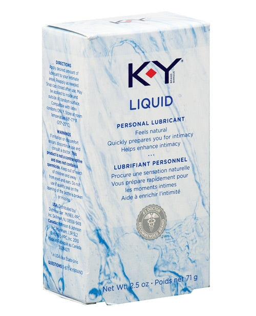 K-y Natural Feeling Liquid - 2.5 Oz K-y