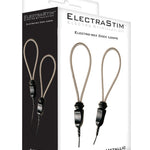 Electrastim Accessory - Metallic Adjustable Cock Loops Electrastim