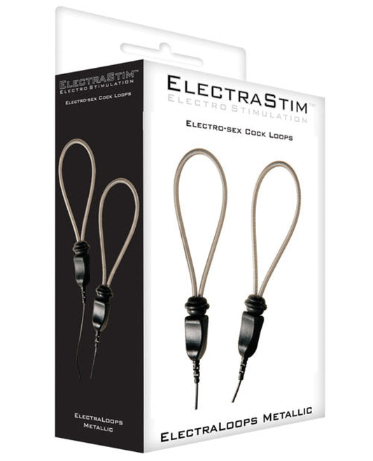 Electrastim Accessory - Metallic Adjustable Cock Loops Electrastim 1657