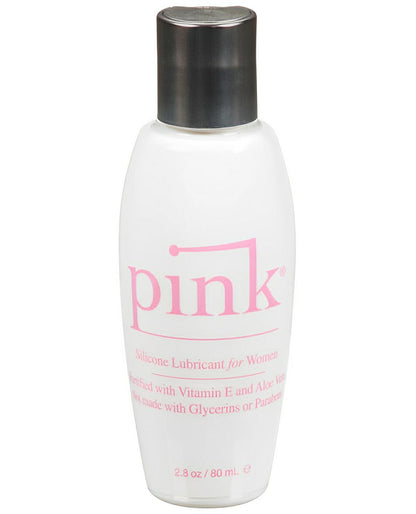 Pink Silicone Lube Flip Top Bottle PINK®