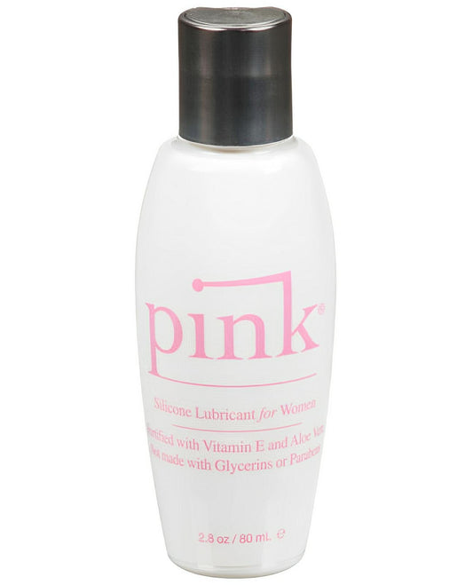 Pink Silicone Lube Flip Top Bottle PINK®