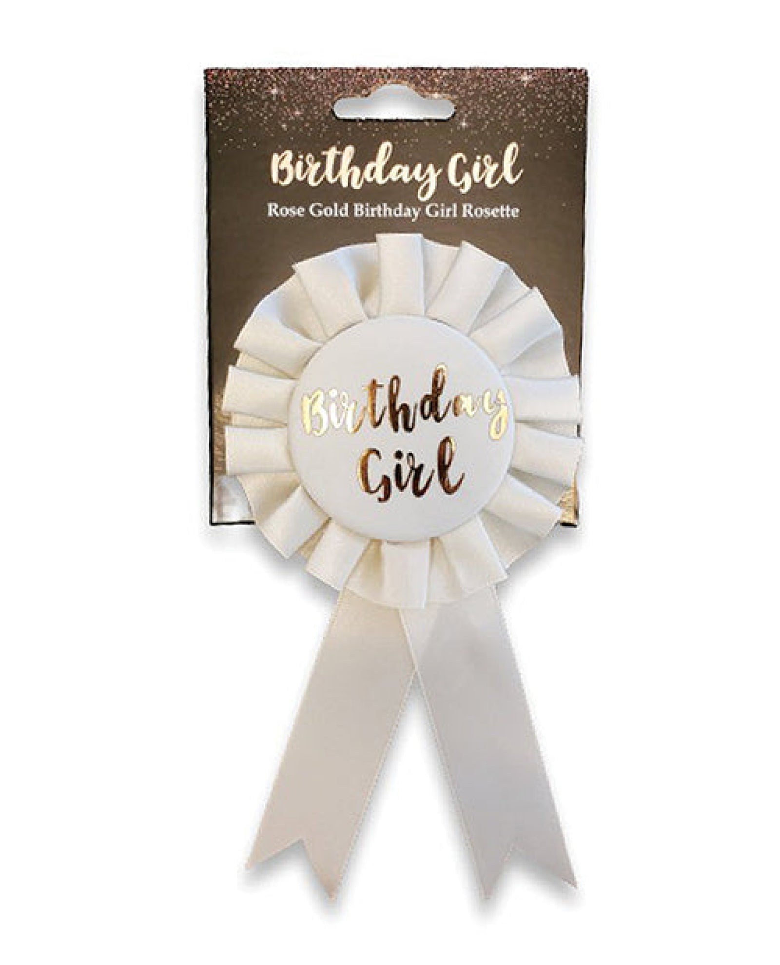 Birthday Girl Badge - Rose Gold Omg International
