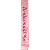 Bachelorette Bridesmaid Flashing Sash W-kisses - Pink Omg International