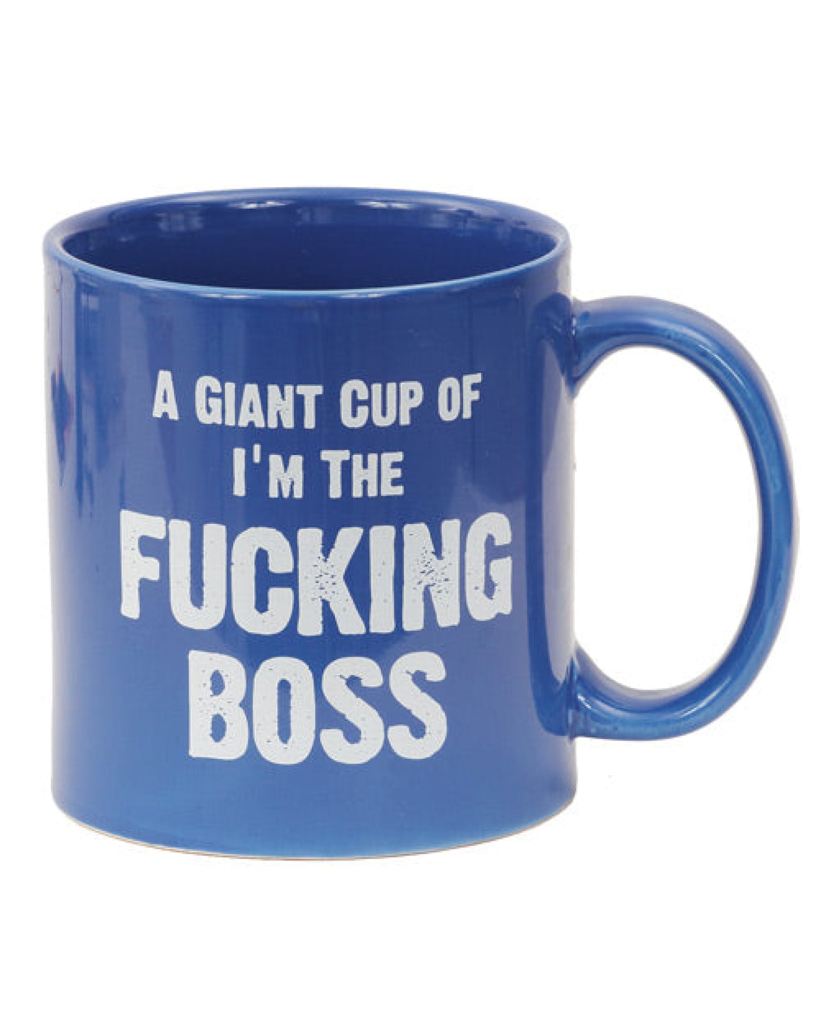 Attitude Mug A Giant Cup Of I'm The Fucking Boss - 22 Oz Island Dogs