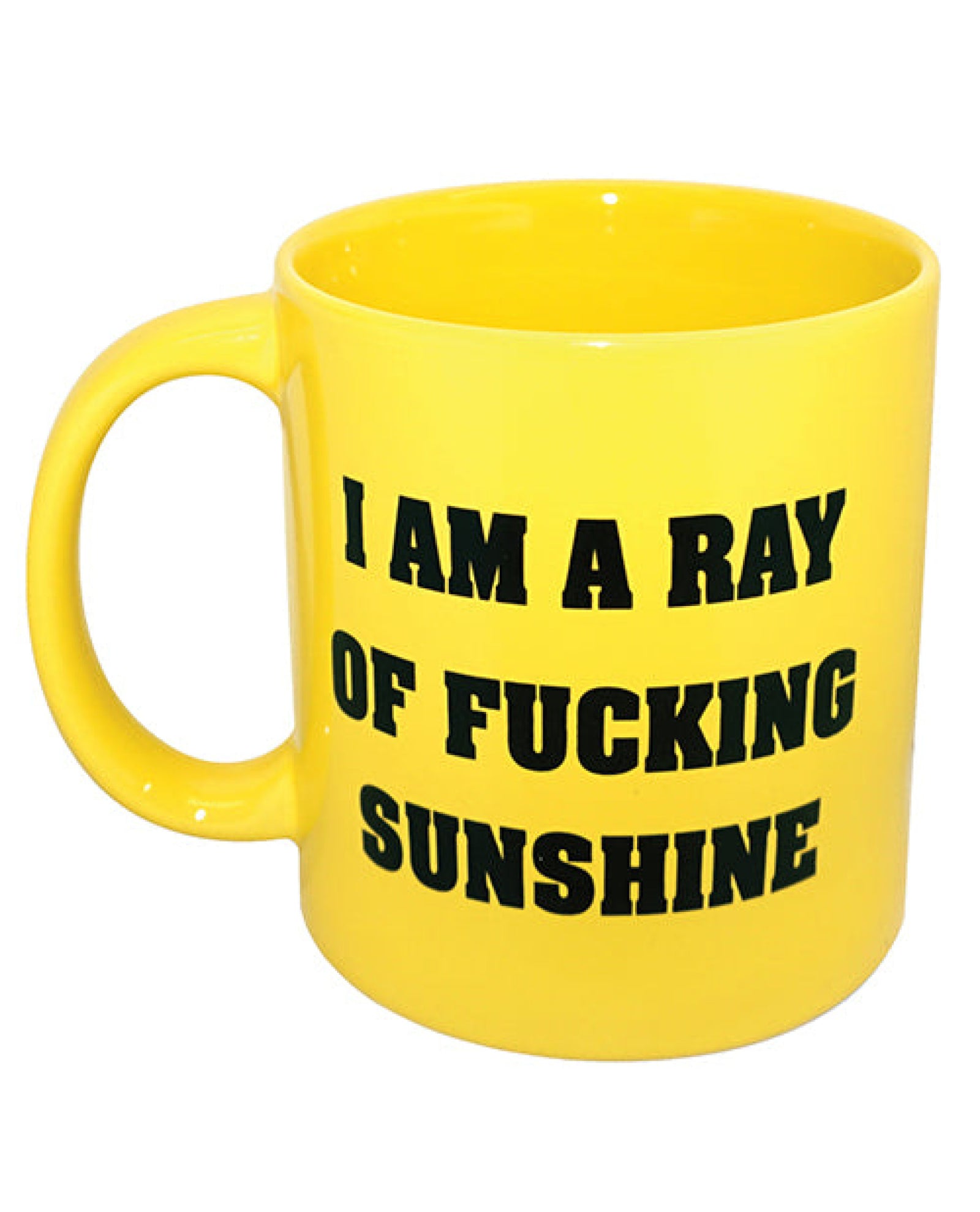Attitude Mug I Am A Ray Of Fucking Sunshine - Yellow Island Dogs