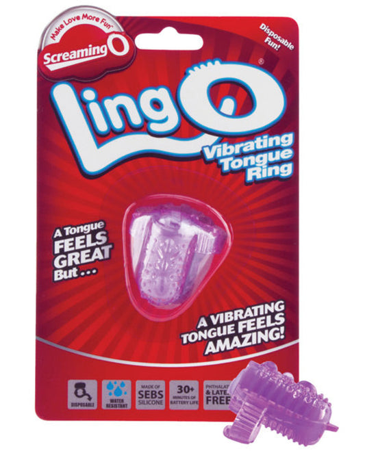 Screaming O Lingo Vibrating Tongue Ring Screaming O 1657