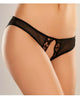 Adore Mirabelle Plum Panty Black O-s Allure