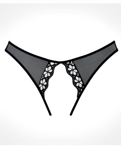 Adore Mirabelle Plum Panty Black O-s Allure
