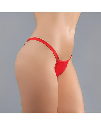 Adore Between The Cheats Wetlook Panty O/s Allure