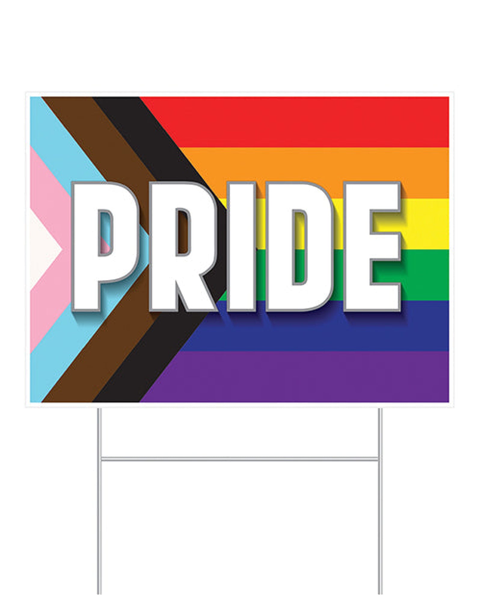 Plastic Pride Yard Sign Beistle