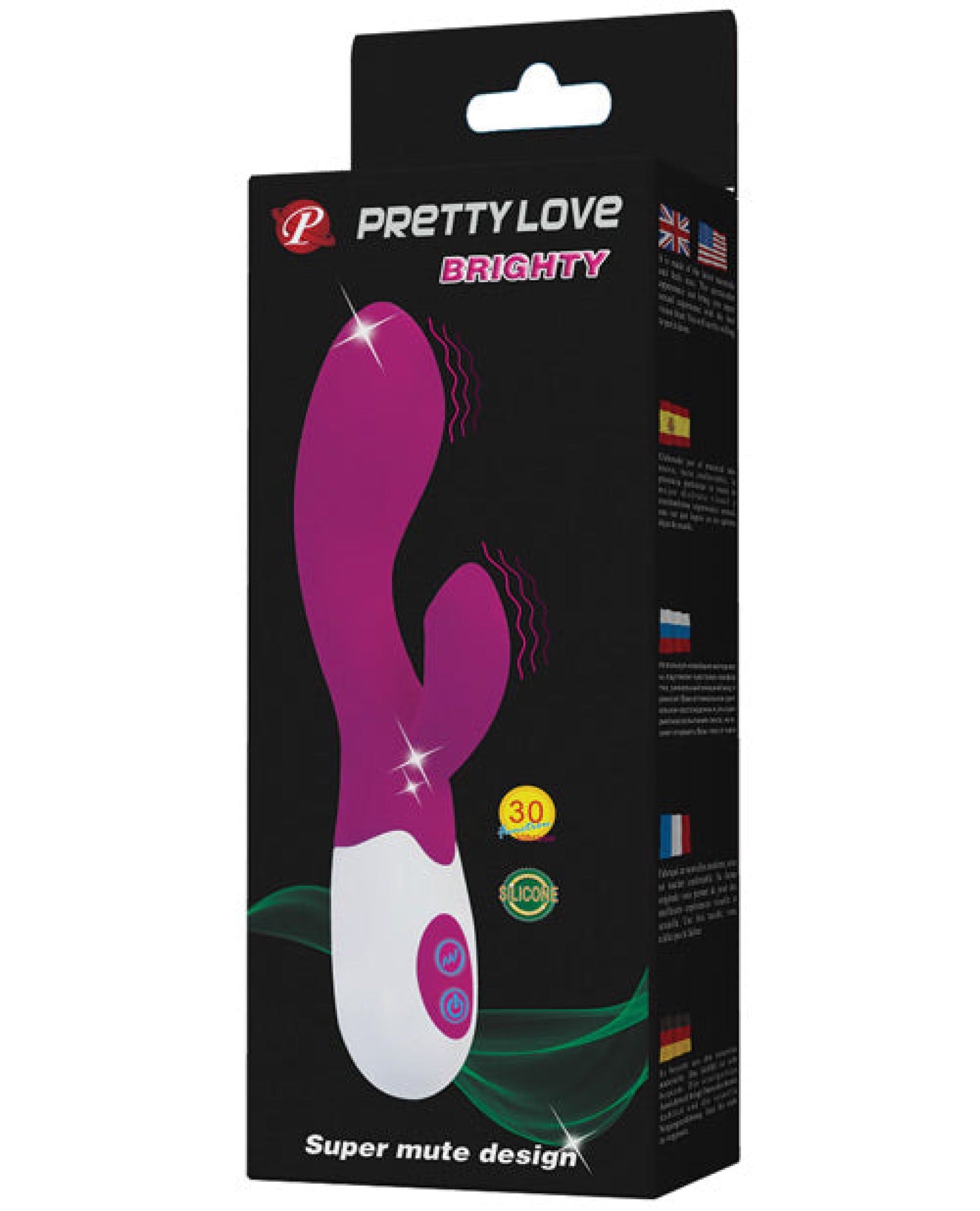 Pretty Love Brighty Vibrator - Fuchsia Pretty Love
