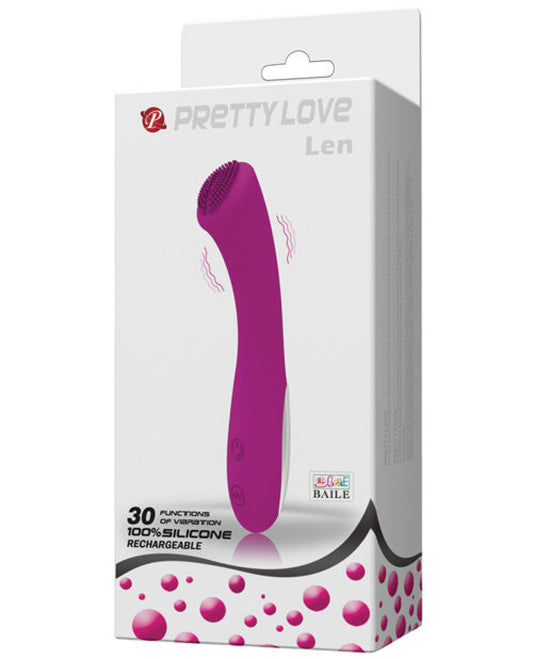 Pretty Love Len Rechargeable Wand 30 Function - Purple Pretty Love 1657