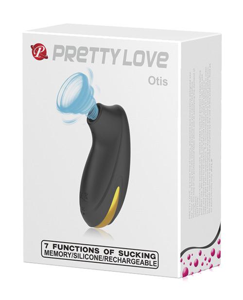 Pretty Love Otis Sucker - 7 Function Black & Gold Pretty Love