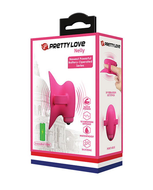 Pretty Love Nelly Finger Battery Vibe - Pink Pretty Love 1657