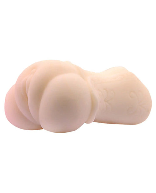 Crazy Bull No Lube Vagina Masturbator Sleeve - Ivory Crazy Bull