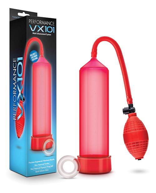 Blush Performance Vx101 Male Enhancement Pump - Red Blush
