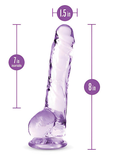 Blush Naturally Yours 6" Crystalline Dildo Blush