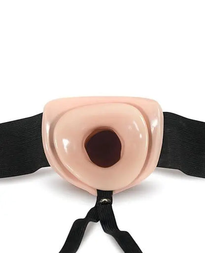 Blush Dr. Skin 7" Hollow Strap On - Vanilla Blush Novelties