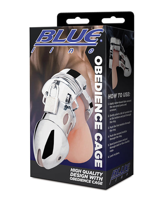 Blue Line Obedience Cage - Silver Blue Line 1657