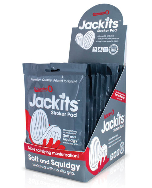Screaming O Jackits Stroker Pad - Clear Screaming O