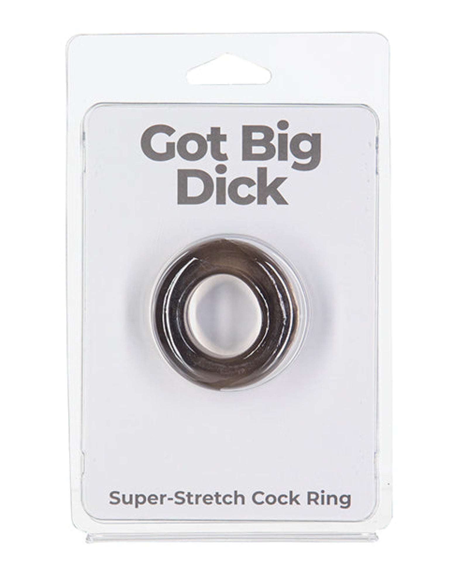 Got Big Dick Single Bumper Ring - Black BMS
