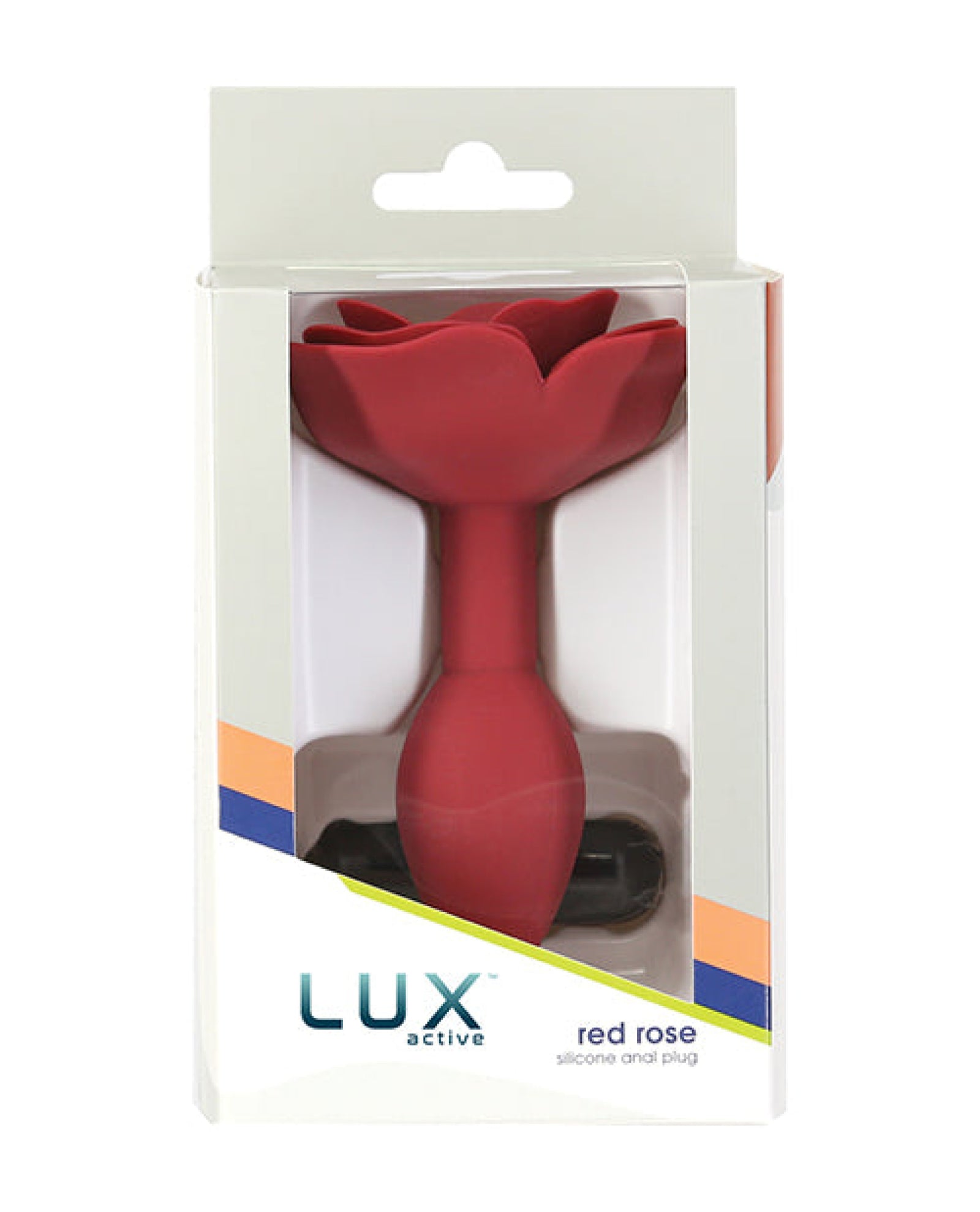 Lux Active Red Rose Silicone Anal Plug BMS