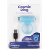 Cosmic Cock Ring W-rechargeable Bullet - 9 Functions Glow In The Dark BMS