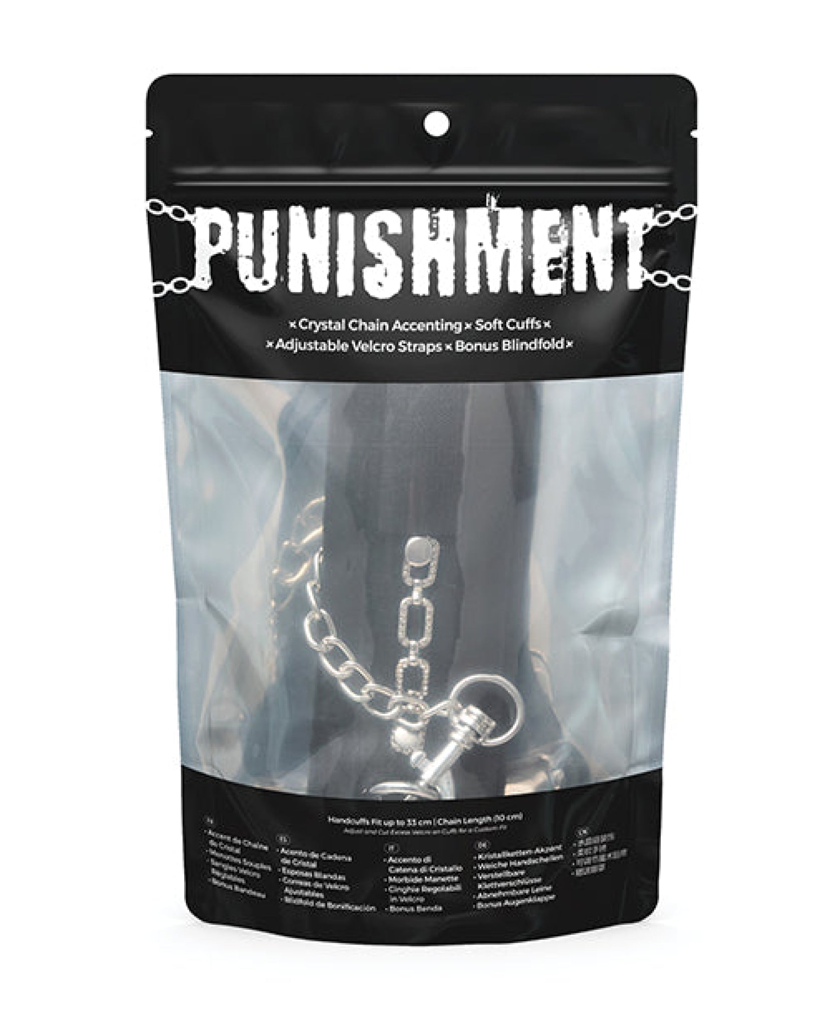 Punishment Crystal Detail Handcuffs BMS
