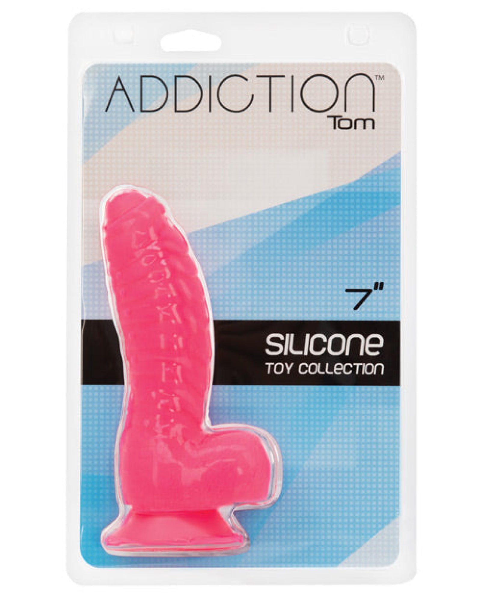 Addiction Tom 7" Dildo - Hot Pink BMS