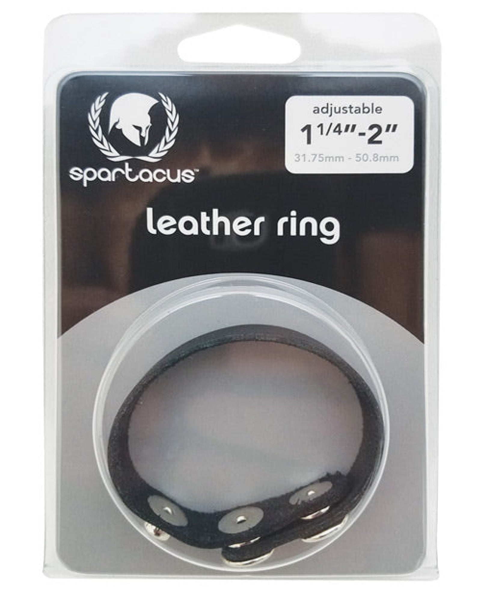 Spartacus Plain Leather C-ring Spartacus