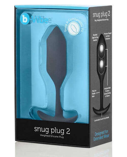 B-vibe Weighted Snug Plug 2 - .114 G B-vibe