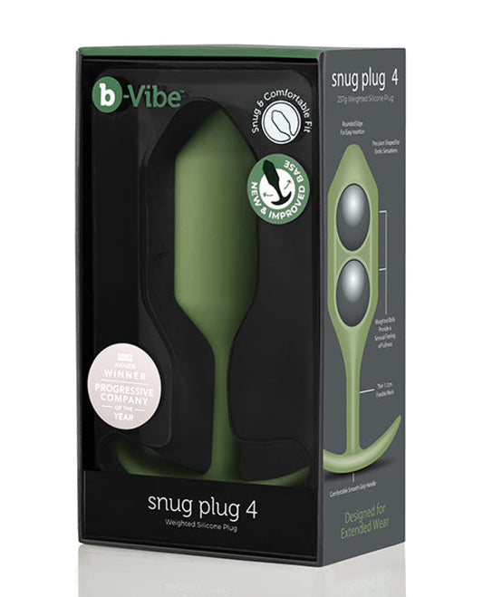 B-vibe Weighted Snug Plug 4 - 257 G B-vibe 1657