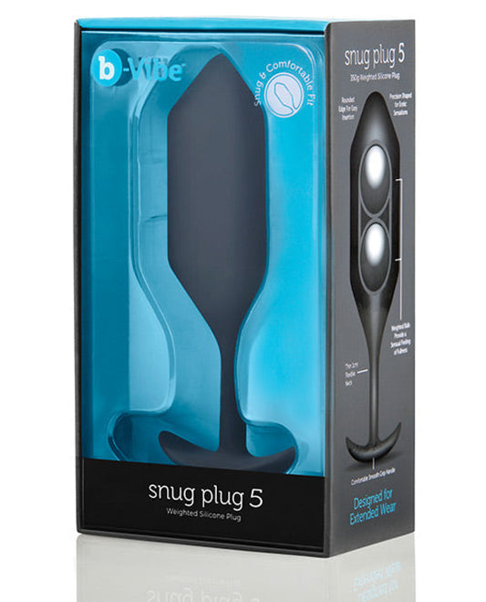 B-vibe Weighted Snug Plug 5 - 350 G B-vibe 1657
