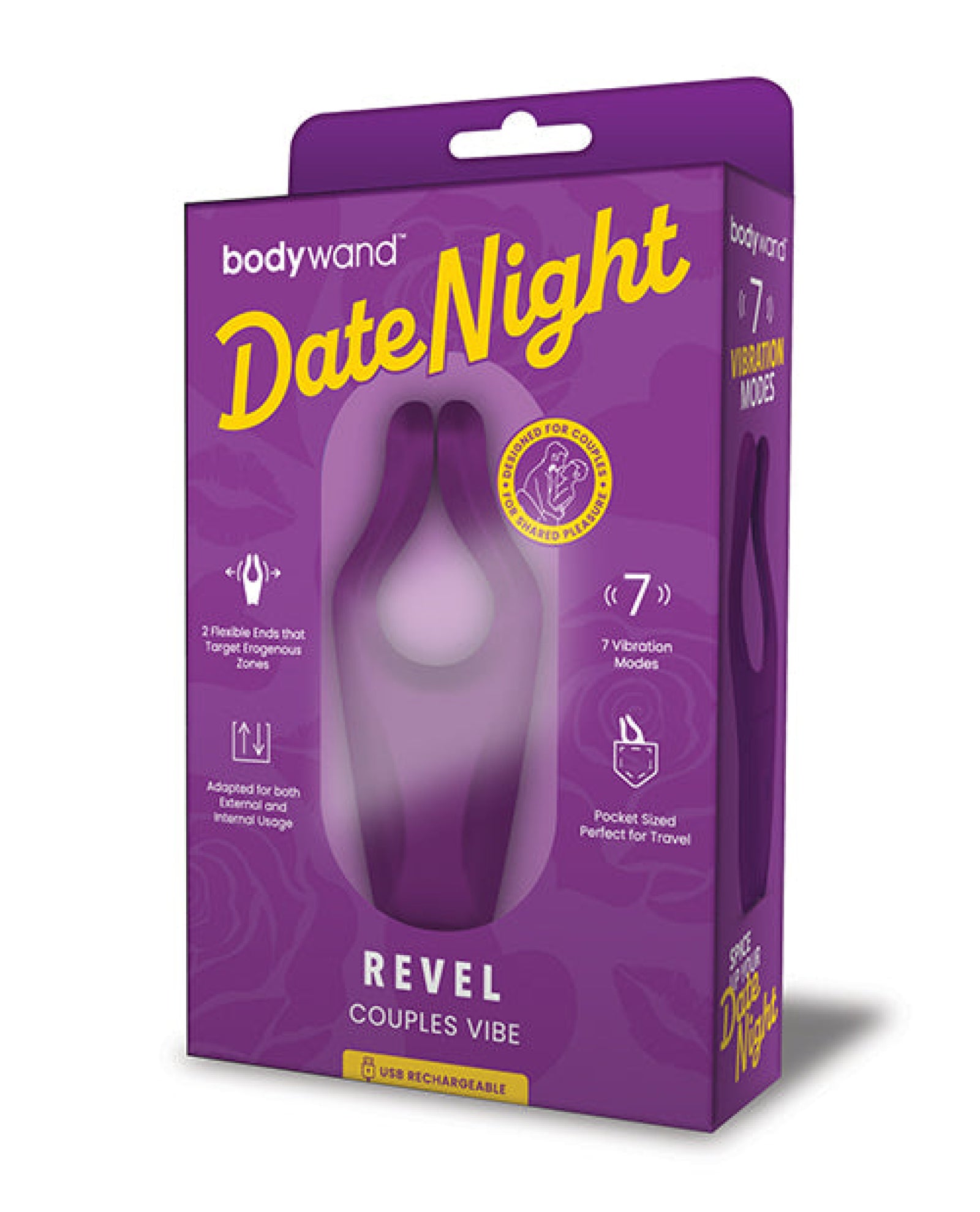Xgen Bodywand Date Night Revel Couples Vibe - Purple Xgen