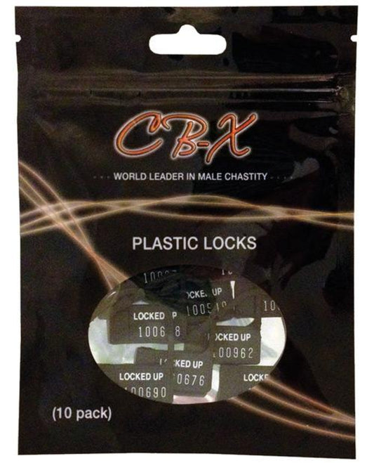 Plastic Cock Cage Lock - Pack Of 10 CB-X 1657