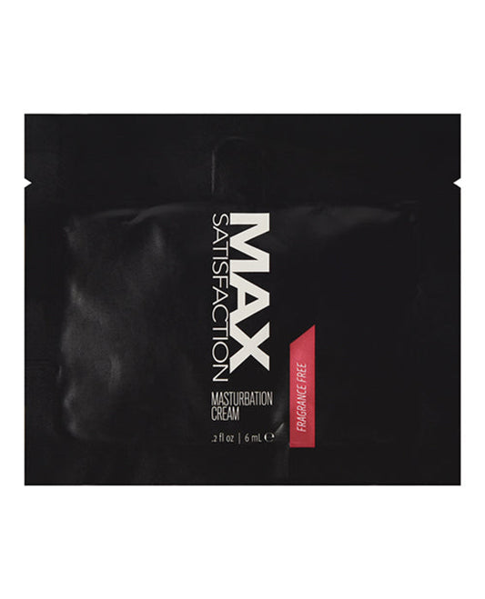 Max Satisfaction Masturbation Cream Foil - 6 Ml Pack Of 24 Classic Brands 1657