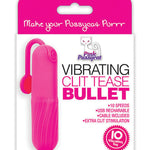 Pink Pussycat Vibrating Clit Tease Bullet - Pink Cousins Group