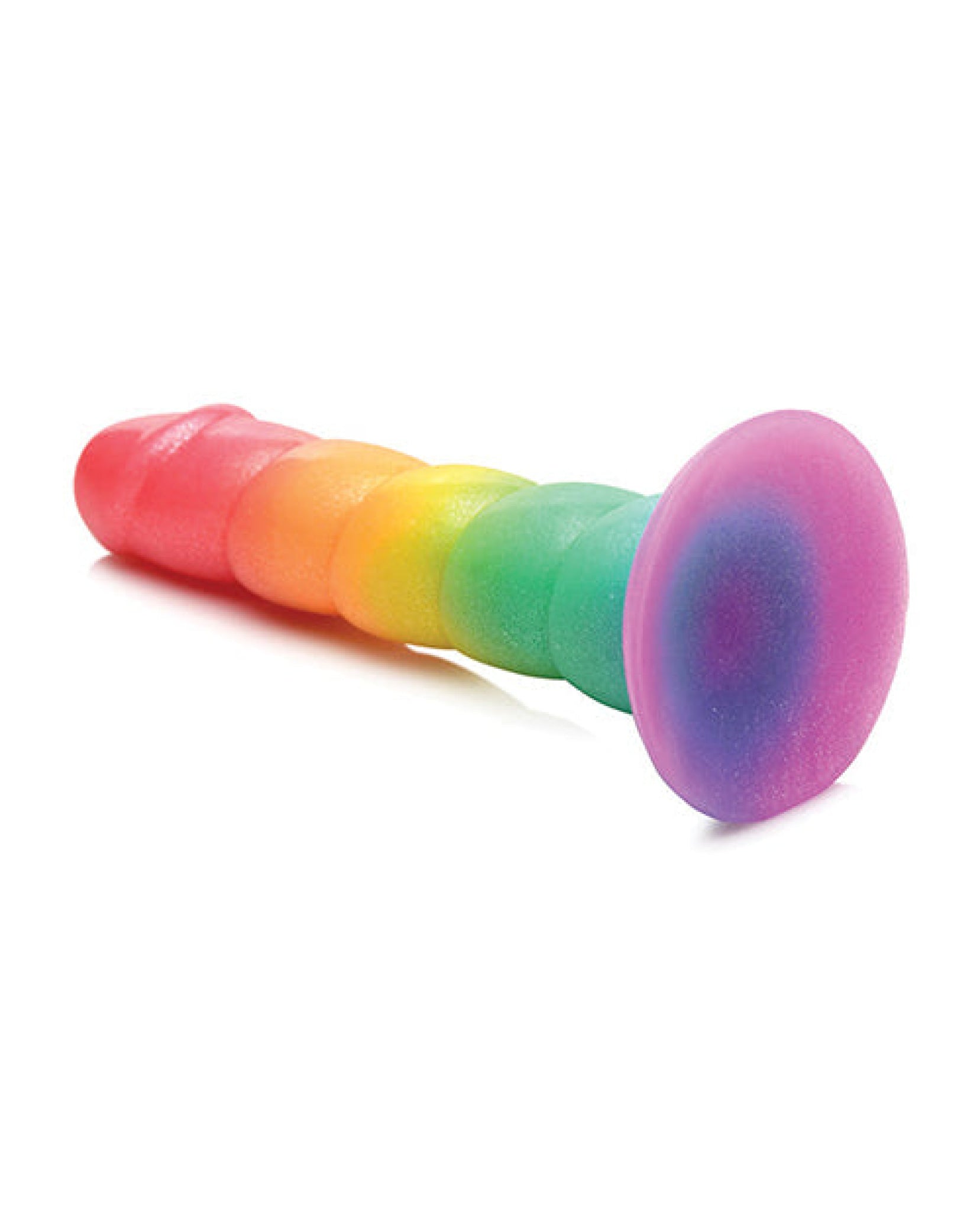 Curve Toys Simply Sweet 6.5" Rainbow Dildo Curve Toys