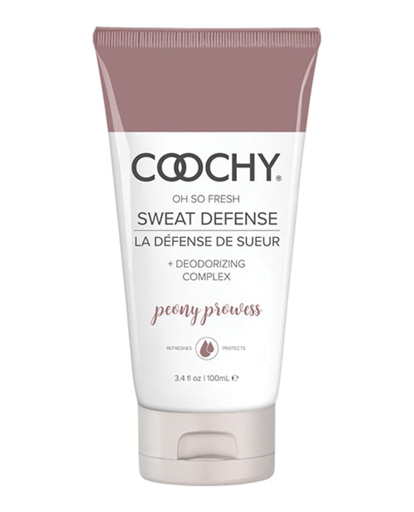 Coochy Sweat Defense Protection Lotion - 3.4 Oz Peony Prowess Classic Brands