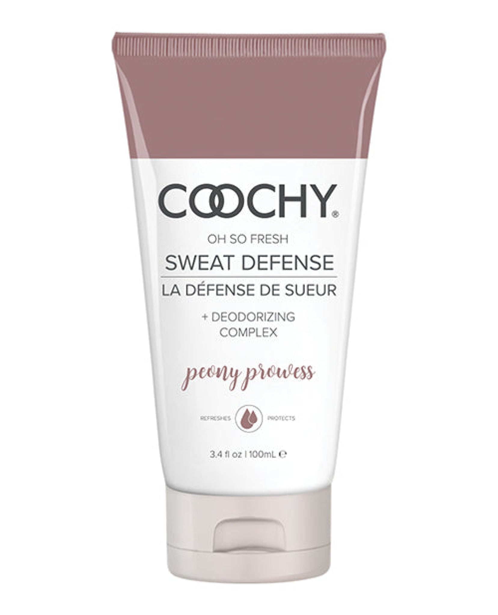 Coochy Sweat Defense Protection Lotion - 3.4 Oz Peony Prowess Classic Brands